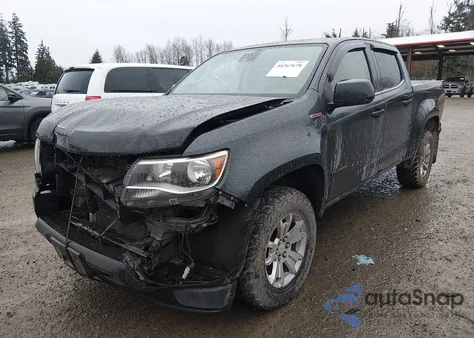 2017 Chevrolet Colorado Lt из США, поврежденный, VIN 1GCPTCE12H1222103